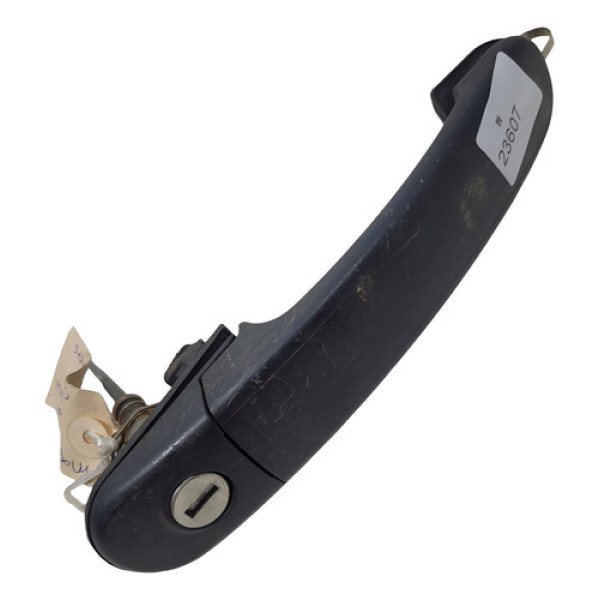 Maçaneta Externa Dianteira Esquerda Vw Gol G3 G4 1999 2005 Preto Dianteira