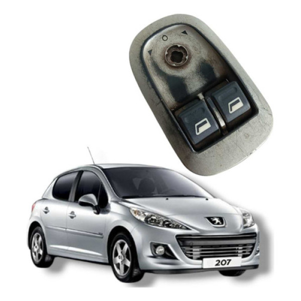 Comando Vidro Elétrico Dianteiro Esquerdo Peugeot 207 2010