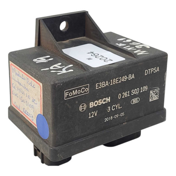 Modulo Rele Ventoinha Ford Ka 1.0 3cc E3ba18e249ba 2015 2020