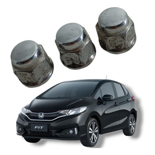 Jogo Porca Roda Honda Fit 2017