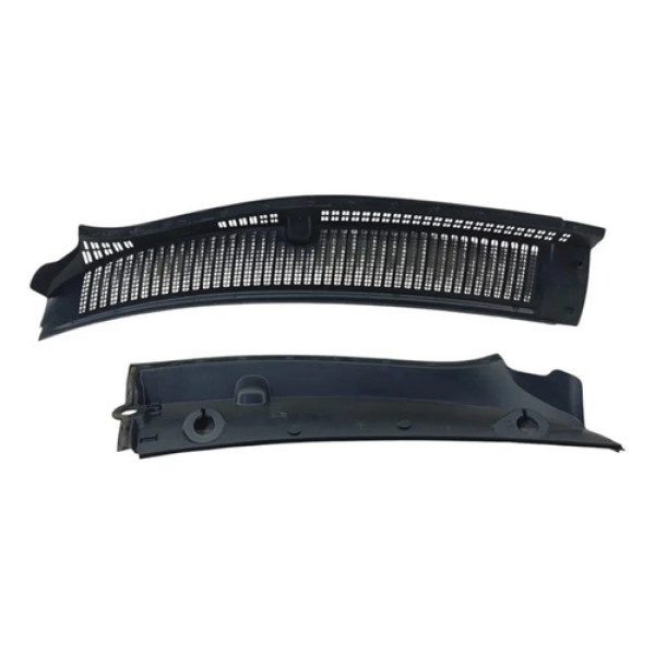 Par Grade Churrasqueira Vw Saveiro Voyage Gol 2020 Preto Plástico