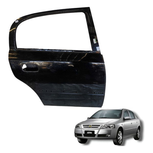Porta Traseira Direita Chevrolet Astra Sedan 2010 Traseira Direito Preto