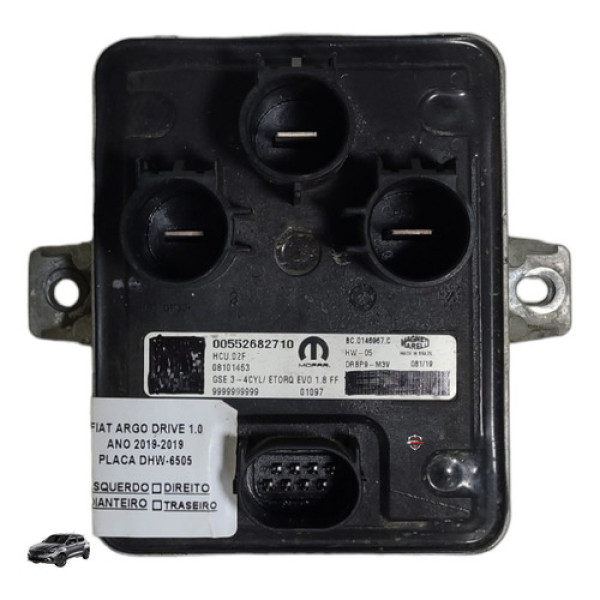 Módulo Ventoinha Fiat Argo 1.0 2019