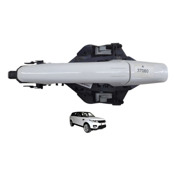  Maçaneta Externa Porta Tras Ld Range Rover Sport 2014 Branco Traseira