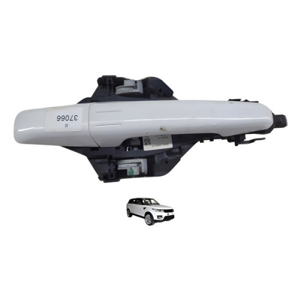  Maçaneta Externa Porta Tras Le Range Rover Sport 2014 Branco Traseira