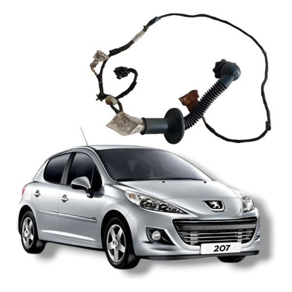 Chicote Porta Traseira Esquerda Peugeot 207 2010