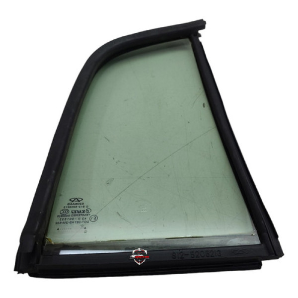Vidro Fixo Traseiro Esquerdo Chery Face