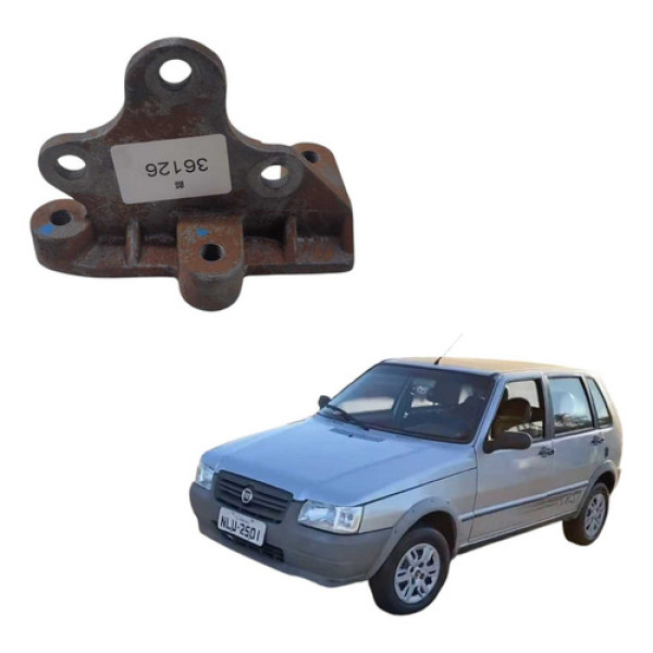 Suporte Trambulador Cambio Fiat Uno Mille Way 2012 Preto