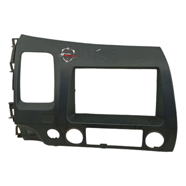 Moldura Multimídia Honda Civic 1.8 2007 A 2012 Preto