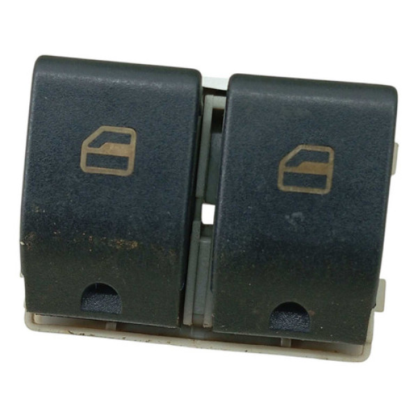 Botão Duplo Vidro Elétrico Vw Gol Fox Polo 2003 2012