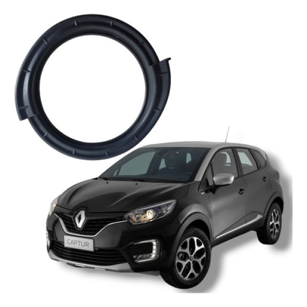 Trava Portinhola Tanque Renault Captur 2018 A 2021 Preto