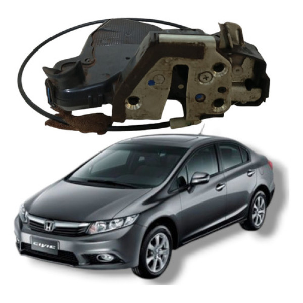 Fechadura Elétrica Dianteira Direita Honda Civic Lxs 12 16