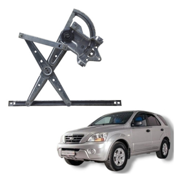 Máquina Vidro Dianteira Direita Kia Sorento 2006 A 2013