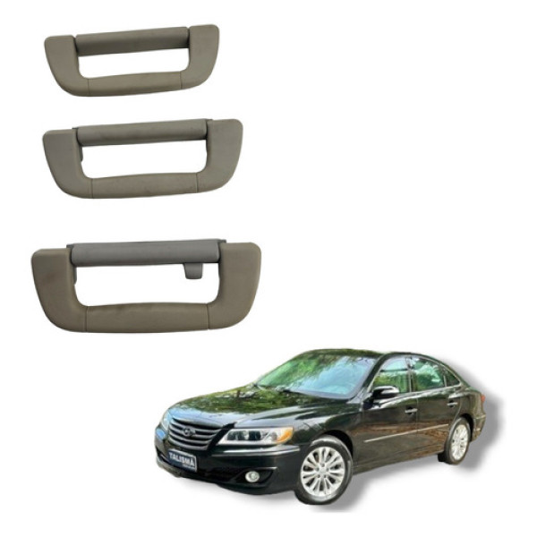 Kit Alça Teto Puta Que Pariu Hyundai Azera 2009 A 2011 Cinza