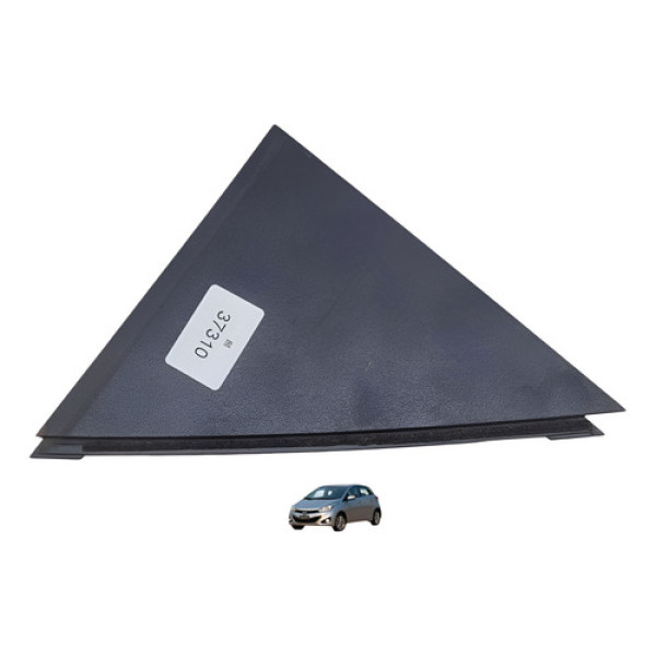 Moldura Externa Porta Tras Le Hyundai Hb20 2013 838301s200 Verde-escuro