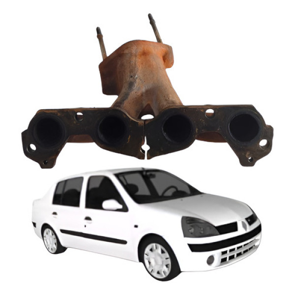 Coletor Escapamento Renault Clio Megane 1.0 2004
