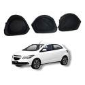 Jogo Tela Alto Falante Porta Chevrolet Onix Prisma 2014 2017