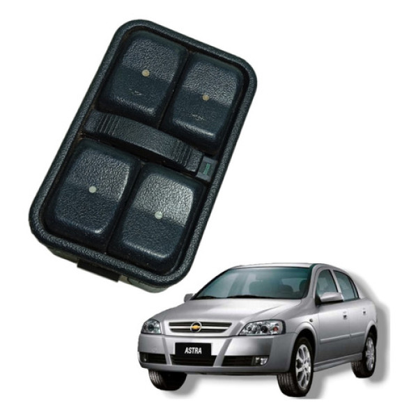 Comando Vidro Elétrico Dianteiro Esquerdo Gm Astra 1999 2011