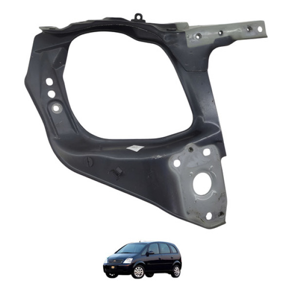 Oculos Suporte Farol Lado Esquerdo Gm Meriva 2004 2011