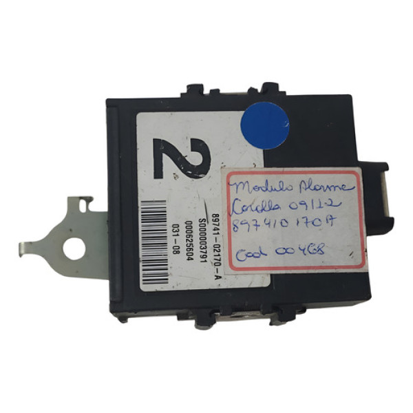 Modulo 8974102170 Conforto Alarme Toyota Corolla 2010  2012