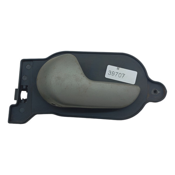 Macaneta Interna Esquerda Ford Fiesta 2002 2012 Preto Dianteira