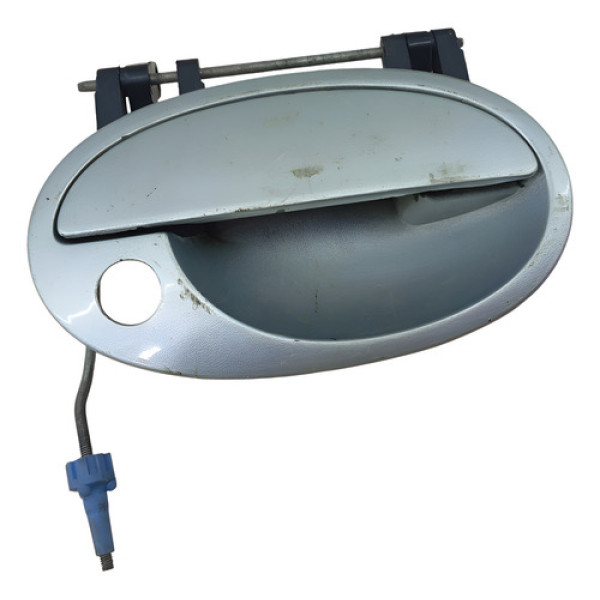 Maçaneta Externa Diant Direita Gm Montana 2004 2012 Prata Dianteira