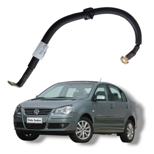 Cabo Polo Negativo Bateria Vw Polo Comfortline 2008 2013