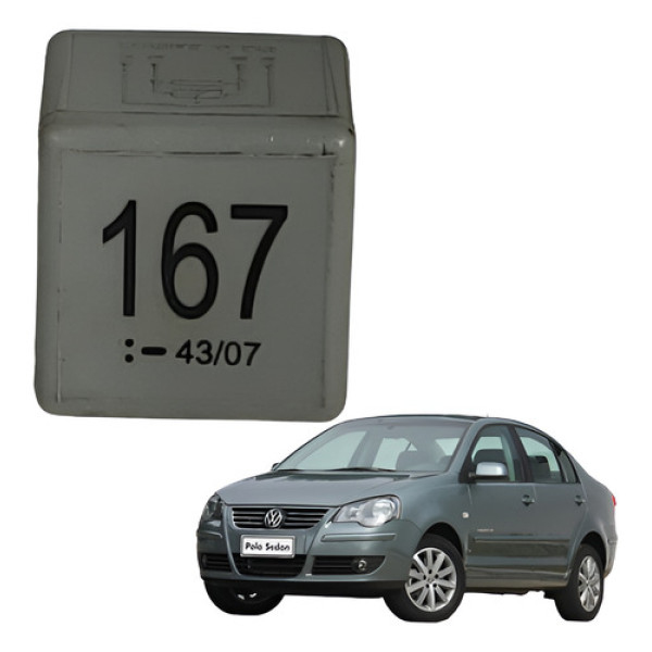 Relé Bomba Combustível Volks. Polo Comfortline 1.6 2009 2013