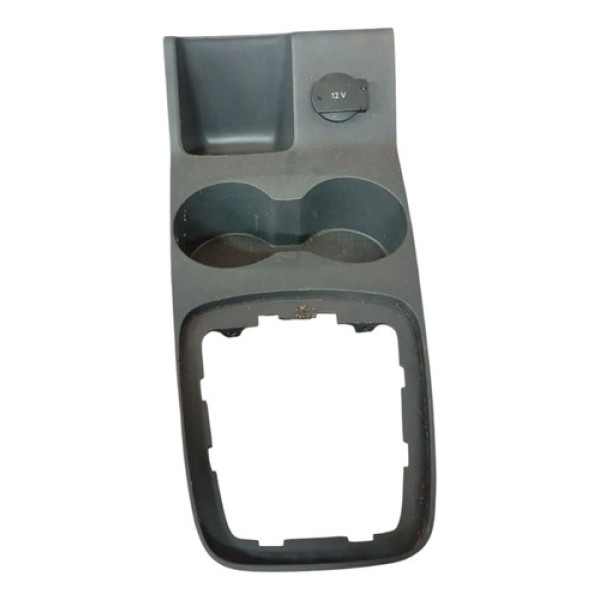 Console Moldura Central Porta Copo Vw Fox Spacefox 2011 Cinza