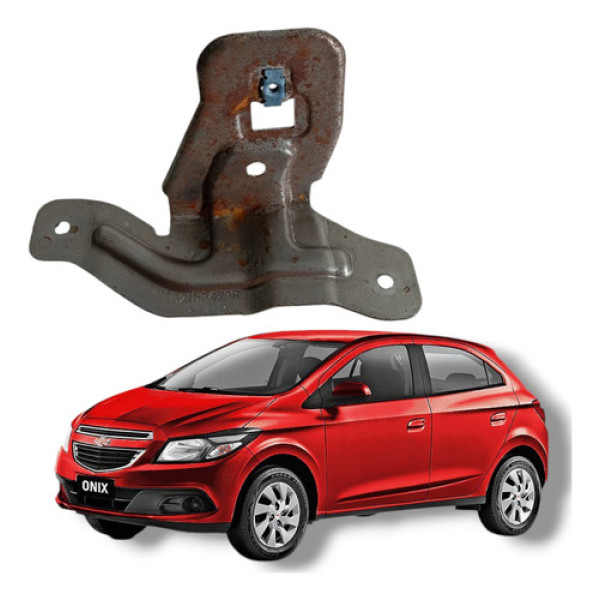 Suporte Forro Porta Dianteira Direita Gm Onix Prisma 2013 20 Cinza