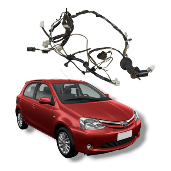Chicote Porta Dianteira Esquerda Toyota Etios 2012 A 2020
