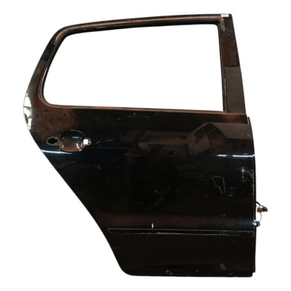 Porta Traseira Direita Passageiro Vw Fox 2010 Traseira Direita Preto