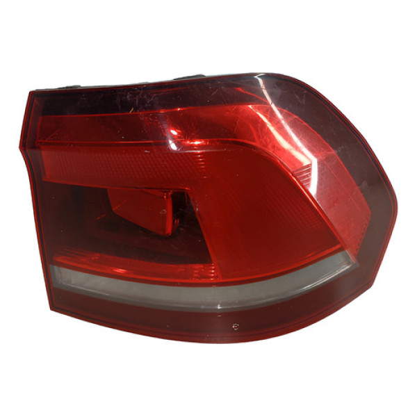 Lanterna Traseira Direita Volkswagen Fox 2014 A 2019 Direito/passageiro Vermelho
