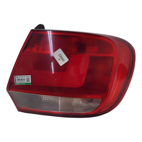 Lanterna Direita Vw Gol City Novo 1.6 Total Flex 2013 Direito/passageiro Vermelha