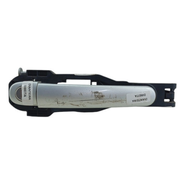 Macaneta Externa Dianteira Direita Vw Gol G5 G6 2009 2016 Cinza Dianteira