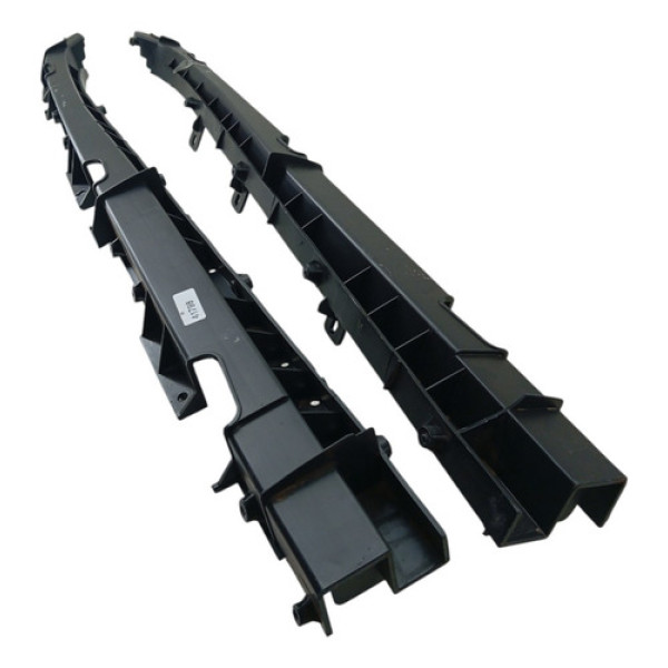 Par Suporte Guia Lateral Cacamba Renault Oroch 2016 2022 Preto