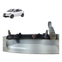 Maçaneta Externa Dianteira Direita Chevrolet Onix 2014 Branco Dianteira