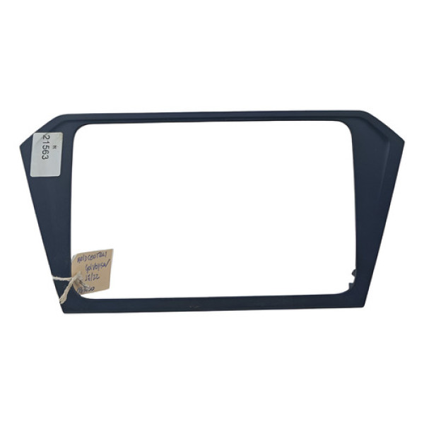  Moldura Radio Painel Central Vw. Gol Saveiro 2008 2012 Verde-escuro