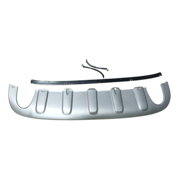 Aplique Parachoque Traseiro Volvo Xc60 2015 2020 Cinza