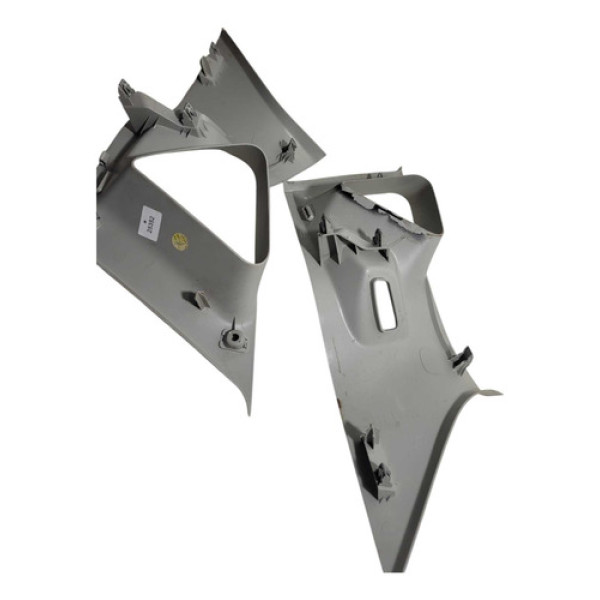  Par Acabamento Coluna Traseira Ford Fiesta 2014 2018