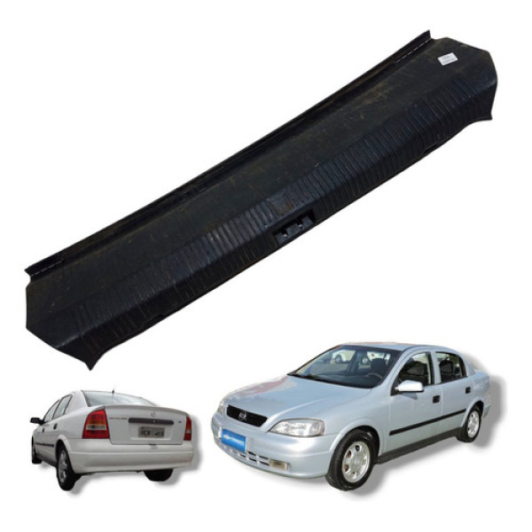 Soleira Tampa Traseira Gm Astra Sedan 1999 A 2011 Preto
