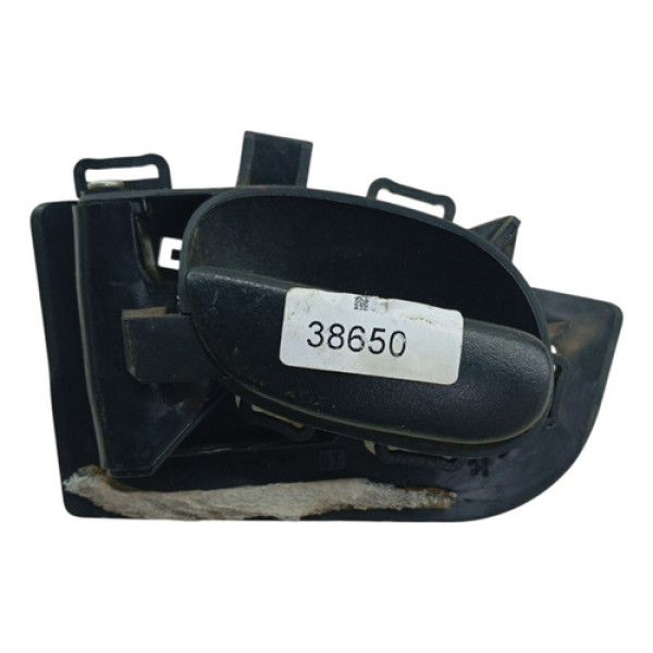 Macaneta Interna Dianteira Esquerda Peugeot 206 207 2001 14 Preto Dianteira