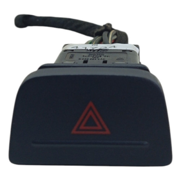 Botao Pisca Alerta Vw Gol Voyage Saveiro G5 G6 2009 2015 Preto