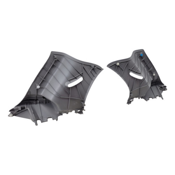 Par Suporte Bagagito Tampão Toyota Etios 2011 2015 Branca