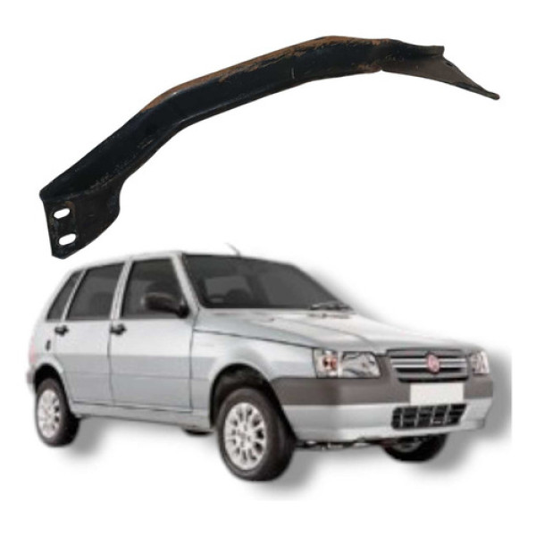 Travessa  Escapamento Fiat Uno Mille Fire Flex 2008 Preto