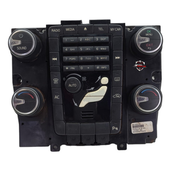 Comando Ar Condicionado Som Volvo Xc60 T5 2.0 2014