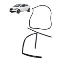 Jogo Borracha Porta Dianteira Direita Chevrolet Onix 2014