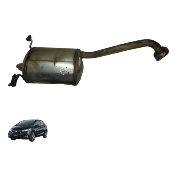 Escapamento Silencioso Traseiro Honda Fit 2017