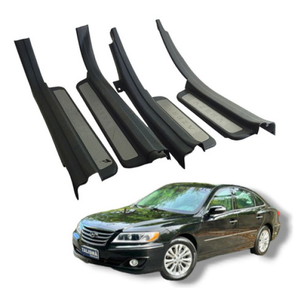 Jogo Soleira Hyundai Azera 2009 A 2011 Cinza