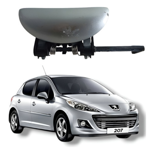 Maçaneta Externa Dianteira Direita Peugeot 207 2010 Dianteira